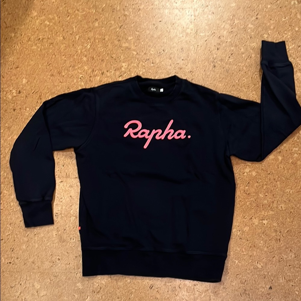 Rapha Men's Navy Crewneck Sweatshirt